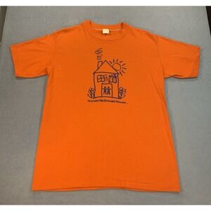 Vintage Mcdonalds L 90s Single Stitch Ronald Mcdonald House Promotion T-shirt